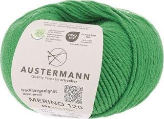 Knitting Yarn Austermann Merino 120 97613-173 Grass Knitting Yarn