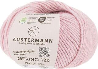 Kötőfonal Austermann Merino 120 97613-174 Rose Quartz Kötőfonal