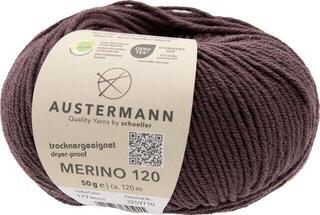 Pređa za pletenje Austermann Merino 120 97613-179 Mocha Pređa za pletenje