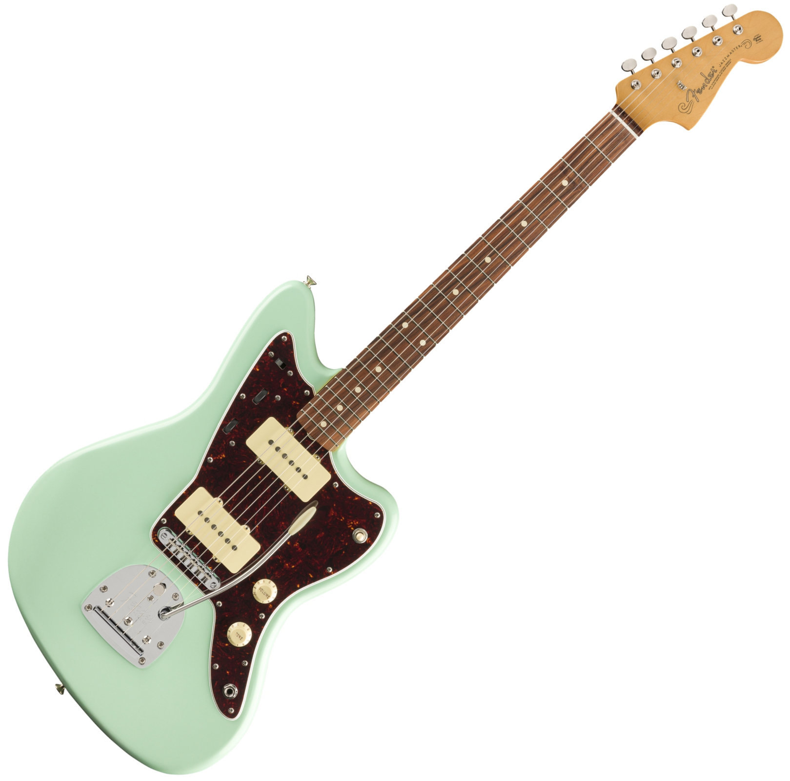 Electric guitar Fender Vintera 60s Jazzmaster Modified PF Surf Green