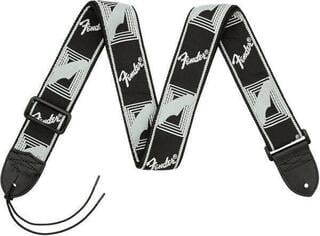 Textile guitar strap Fender 2'' Monogrammed Textile guitar strap Black/Light Grey/Dark Grey