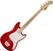 Baixo de 4 cordas Fender Squier Bronco Bass MN Torino Red