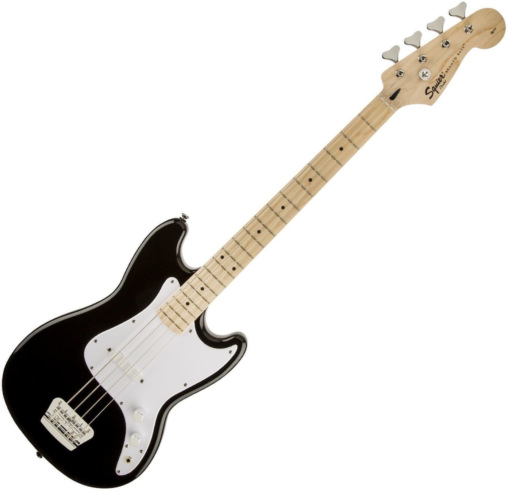 4-string Bassguitar Fender Squier Bronco Bass MN Black