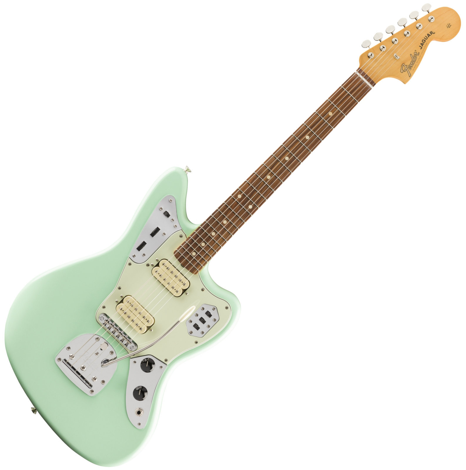 Gitara elektryczna Fender Vintera 60s Jaguar Modified HH PF Surf Green