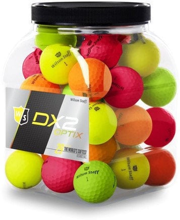 Balles de golf Wilson Staff DX2 Optix Jar 36-Ball