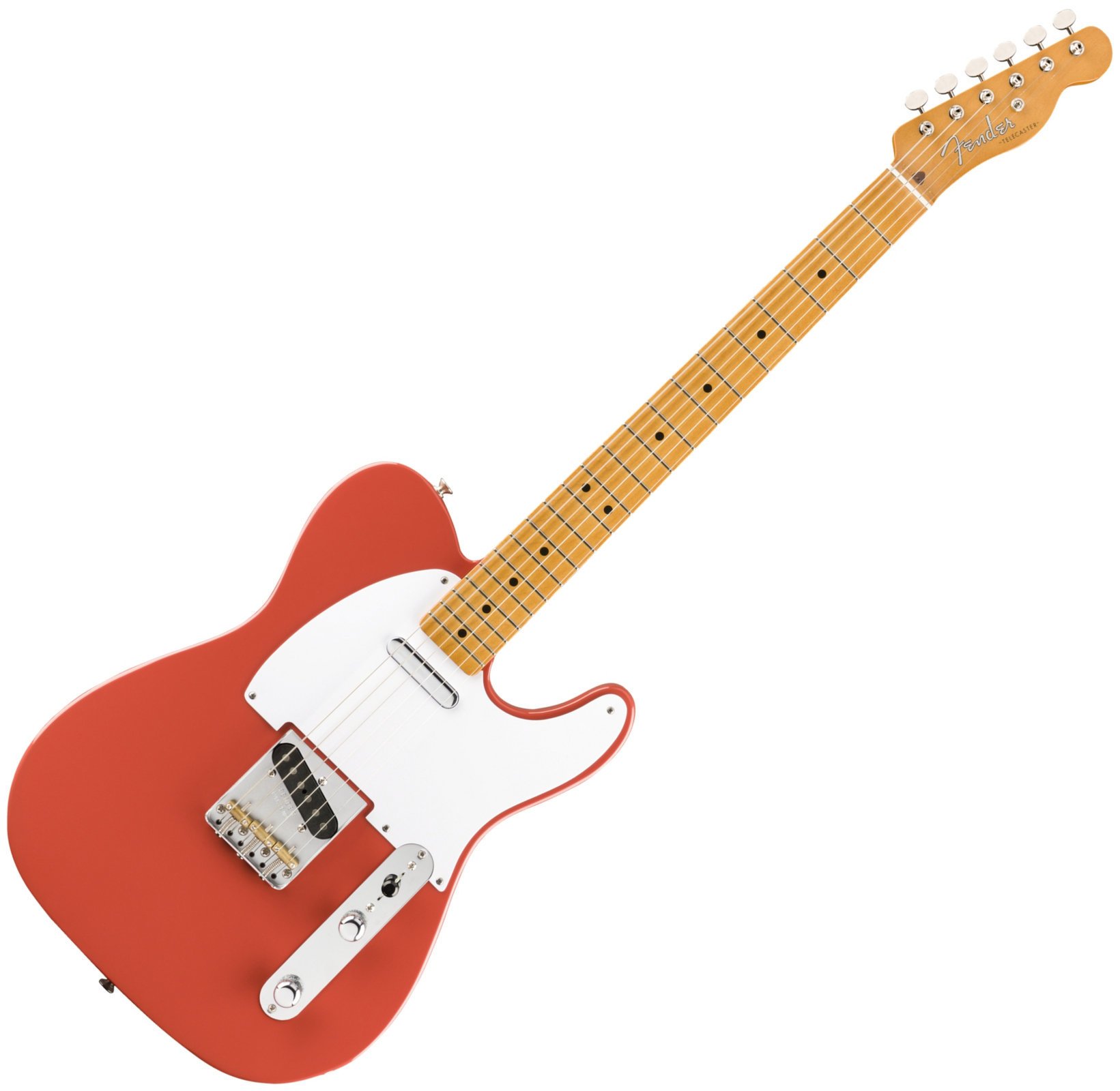 Elektrická kytara Fender Vintera 50s Telecaster MN Fiesta Red (Poškozeno)
