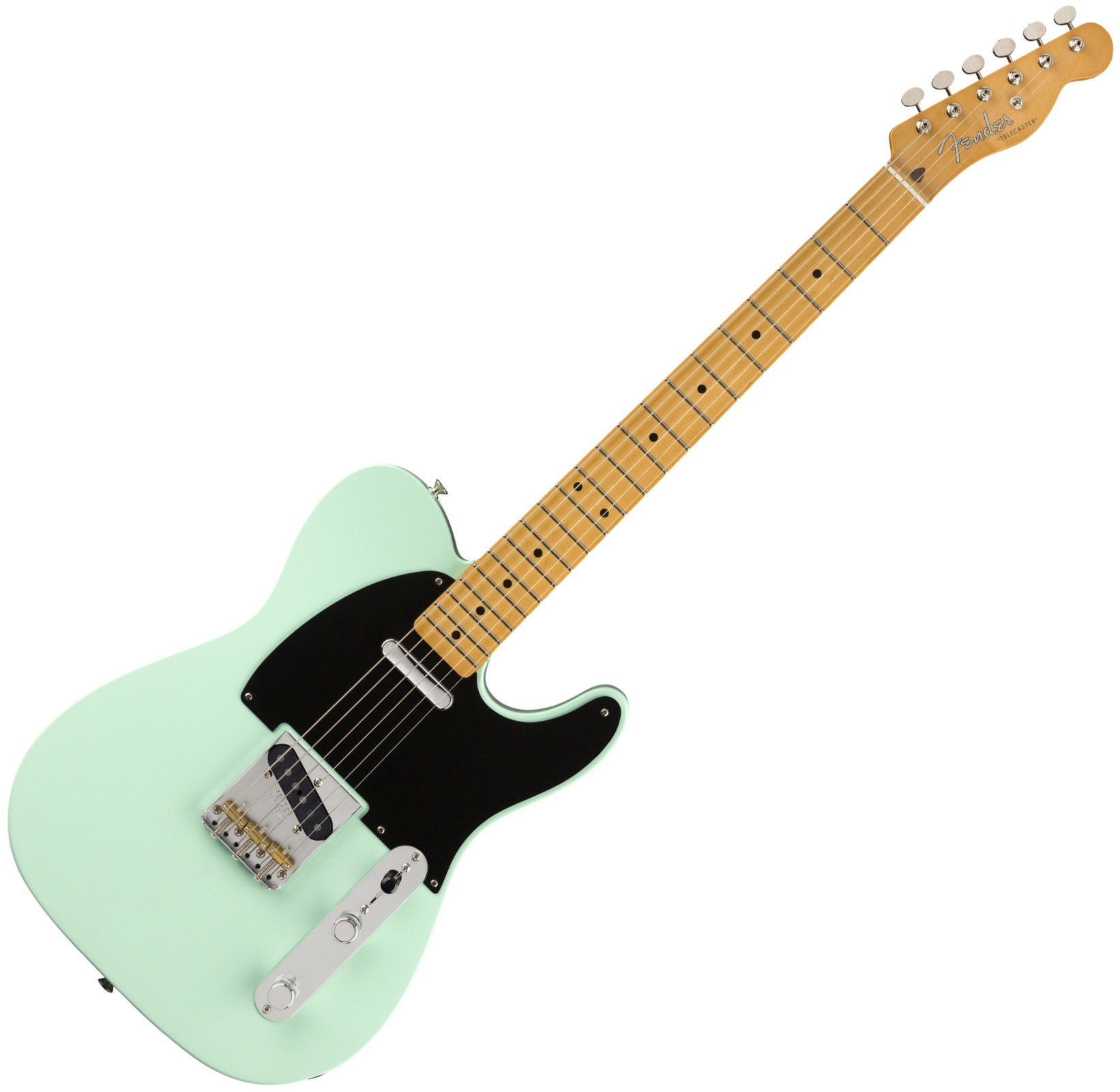 Elektrisk gitarr Fender Vintera 50s Telecaster Modified MN Surf Green