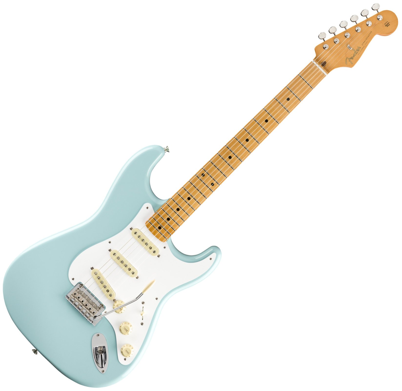 Electric guitar Fender Vintera 50s Stratocaster Modified MN Daphne Blue