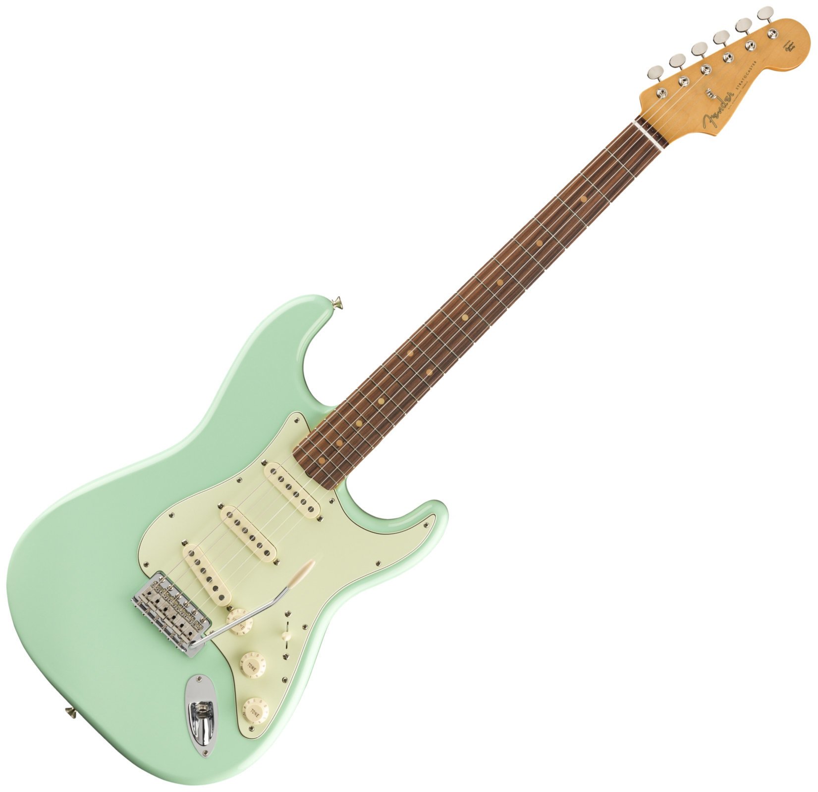 E-Gitarre Fender Vintera 60s Stratocaster PF Surf Green (Beschädigt)