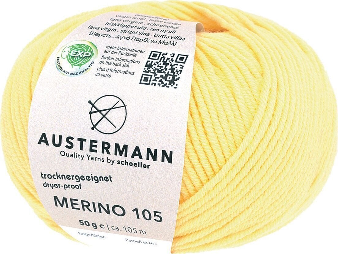 Pređa za pletenje Austermann Merino 105 97612-313 Chick Pređa za pletenje