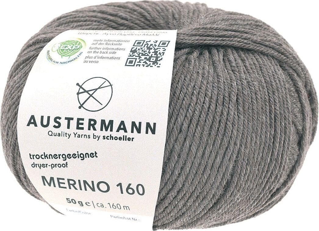 Pređa za pletenje Austermann Merino 160 97610-238 Brown Mottled Pređa za pletenje