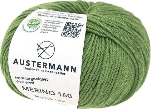Pređa za pletenje Austermann Merino 160 97610-240 Absinthe Pređa za pletenje - 1
