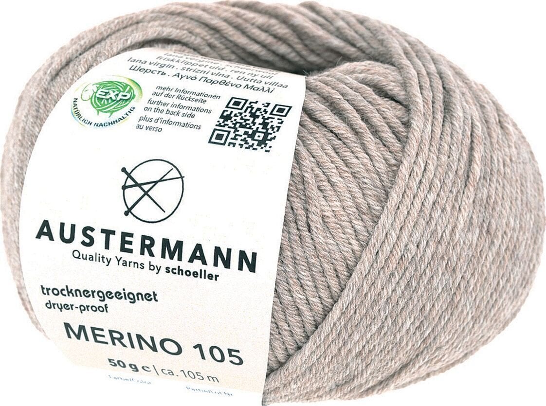 Neulelanka Austermann Merino 105 97612-337 Beige Mottled Neulelanka