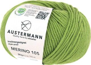 Knitting Yarn Austermann Merino 105 97612-355 Pea Knitting Yarn