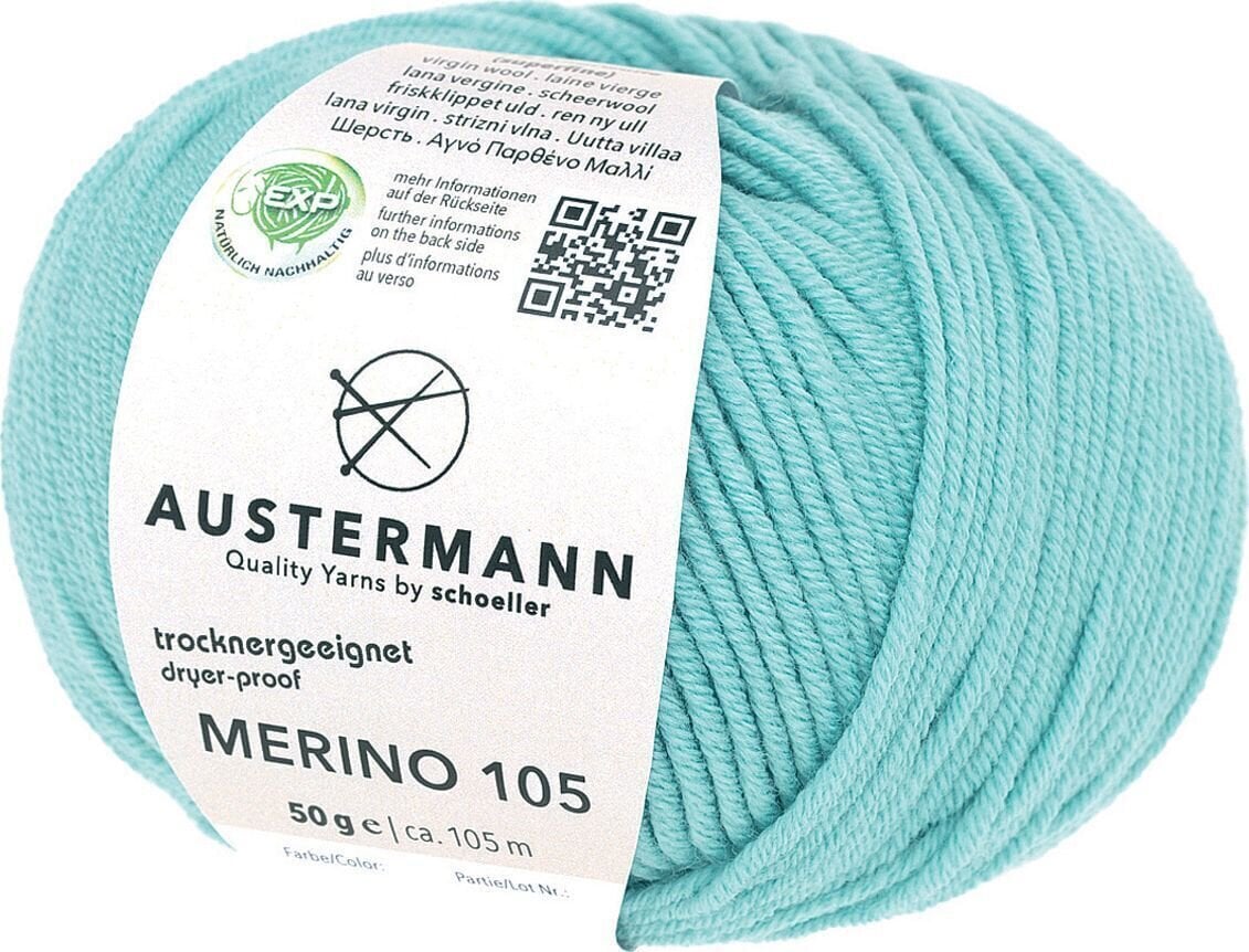 Breigaren Austermann Merino 105 97612-357 Curacao Breigaren