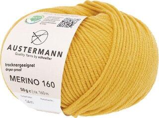 Pređa za pletenje Austermann Merino 160 97610-265 Saffron Pređa za pletenje