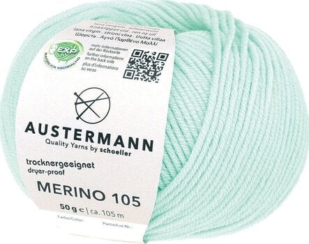 Pređa za pletenje Austermann Merino 105 97612-363 Mint Pređa za pletenje - 1
