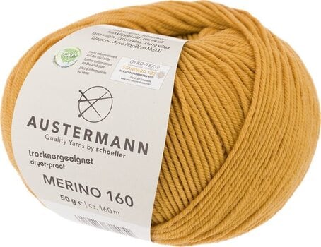 Pređa za pletenje Austermann Merino 160 97610-268 Gold Pređa za pletenje - 1