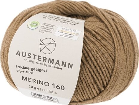 Pređa za pletenje Austermann Merino 160 97610-269 Camel Pređa za pletenje - 1