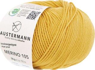 Pređa za pletenje Austermann Merino 105 97612-365 Saffron Pređa za pletenje