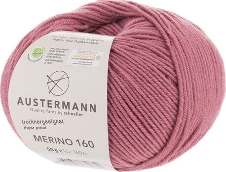 Pređa za pletenje Austermann Merino 160 97610-271 Old Rose Pređa za pletenje - 1