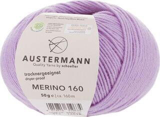Knitting Yarn Austermann Merino 160 97610-272 Lilac Knitting Yarn