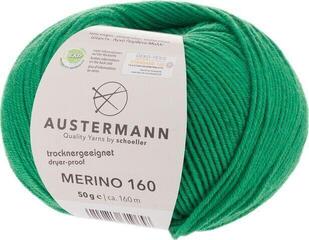 Knitting Yarn Austermann Merino 160 97610-273 Grass Knitting Yarn