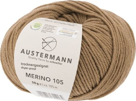 Pređa za pletenje Austermann Merino 105 97612-369 Camel Pređa za pletenje - 1