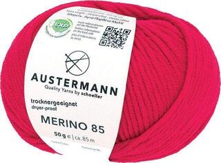 Pređa za pletenje Austermann Merino 85 97614-08 Red Pređa za pletenje