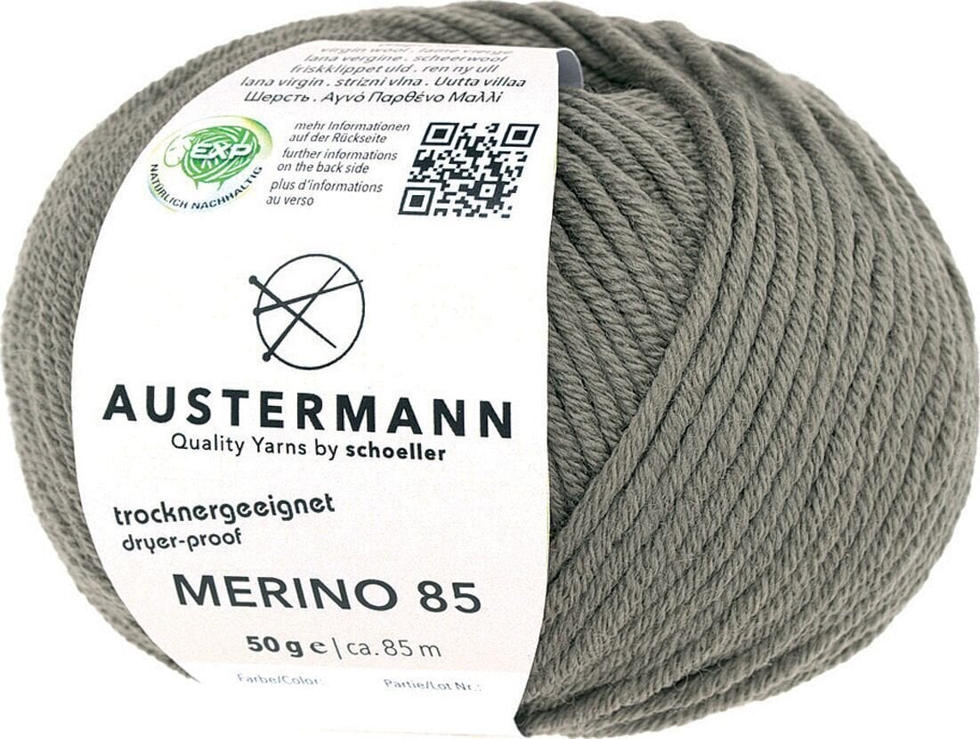 Pređa za pletenje Austermann Merino 85 97614-21 Olive Pređa za pletenje