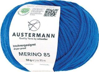 Knitting Yarn Austermann Merino 85 97614-35 Royal Blue Knitting Yarn