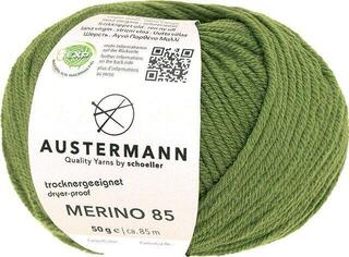Knitting Yarn Austermann Merino 85 97614-45 Absinthe Knitting Yarn