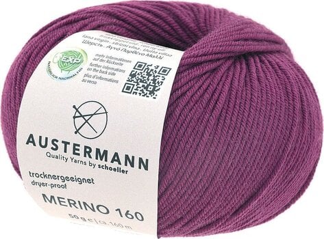 Neulelanka Austermann Merino 160 97610-220 BlackBerry Neulelanka - 1