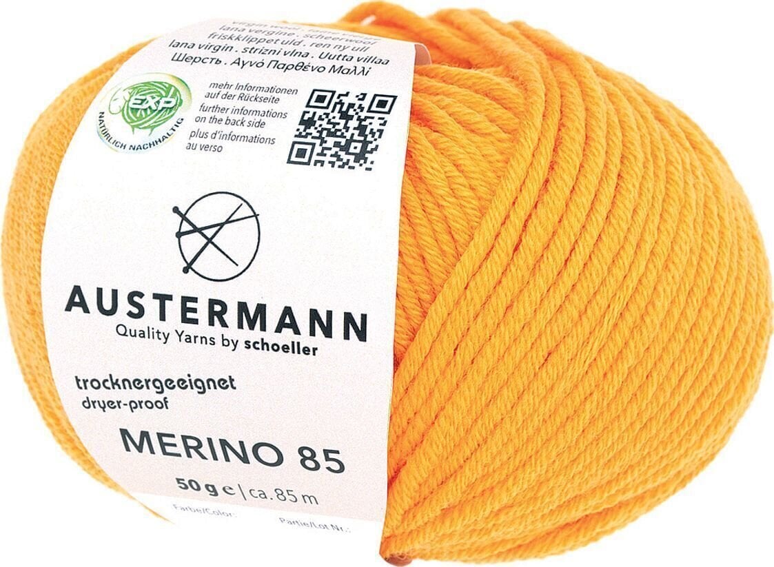 Pređa za pletenje Austermann Merino 85 97614-54 Sun Pređa za pletenje