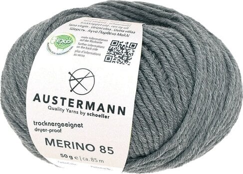 Pređa za pletenje Austermann Merino 85 97614-60 Grey Mottled Pređa za pletenje - 1