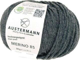 Fil à tricoter Austermann Merino 85 97614-64 Anthracite Mottled Fil à tricoter