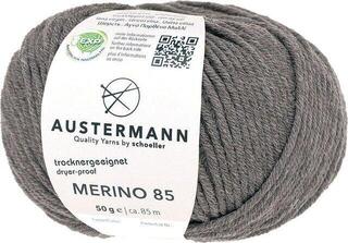 Knitting Yarn Austermann Merino 85 97614-65 Brown Mottled Knitting Yarn