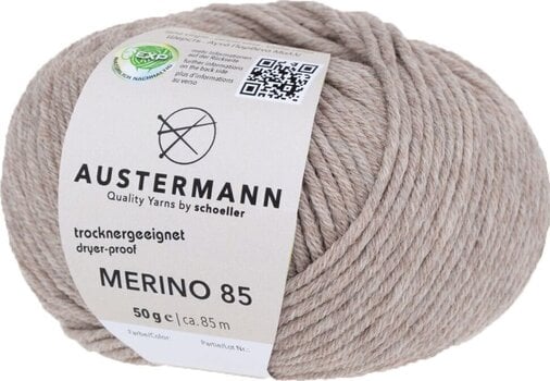 Pređa za pletenje Austermann Merino 85 97614-66 Beige Mottled Pređa za pletenje - 1