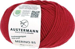 Pređa za pletenje Austermann Merino 85 97614-67 Ruby Pređa za pletenje