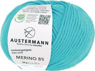 Pređa za pletenje Austermann Merino 85 97614-70 Turquoise Pređa za pletenje