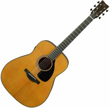 electro-acoustic guitar Yamaha FGX3 Natural - 1