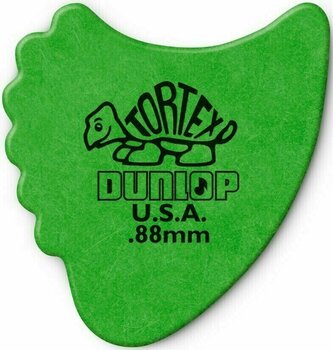 Pick Dunlop 414R 0.88 Tortex Fins Pick - 1
