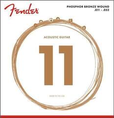 Akusztikus gitárhúrok Fender Phosphor Bronze 11-50 Akusztikus gitárhúrok