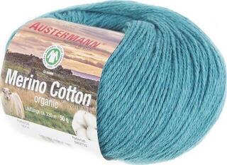 Pređa za pletenje Austermann Merino Cotton 98311-14 Lagoon Pređa za pletenje