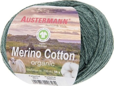 Pređa za pletenje Austermann Merino Cotton 98311-23 Fir Pređa za pletenje - 1