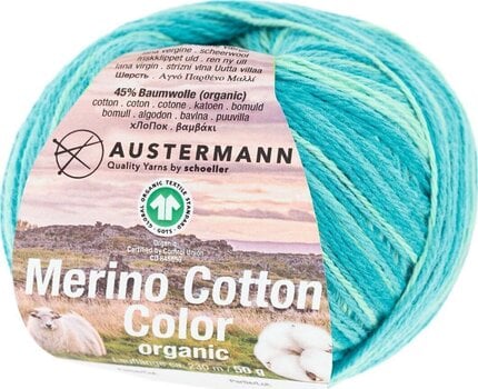 Pređa za pletenje Austermann Merino Cotton Color 90348-105 Pool Pređa za pletenje - 1