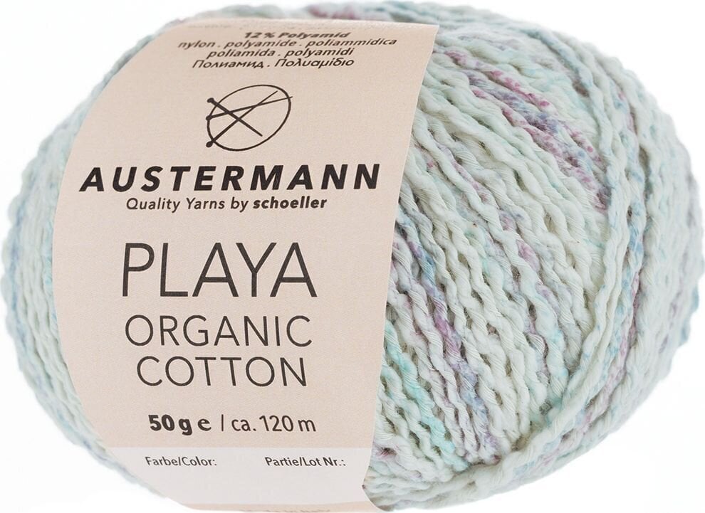 Pređa za pletenje Austermann Playa Organic Cotton 90307-04 Cloud Pređa za pletenje