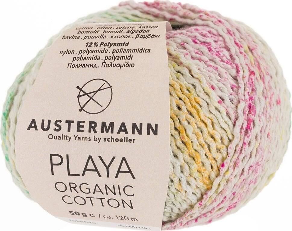 Fire de tricotat Austermann Playa Organic Cotton 90307-05 Caribbean Fire de tricotat