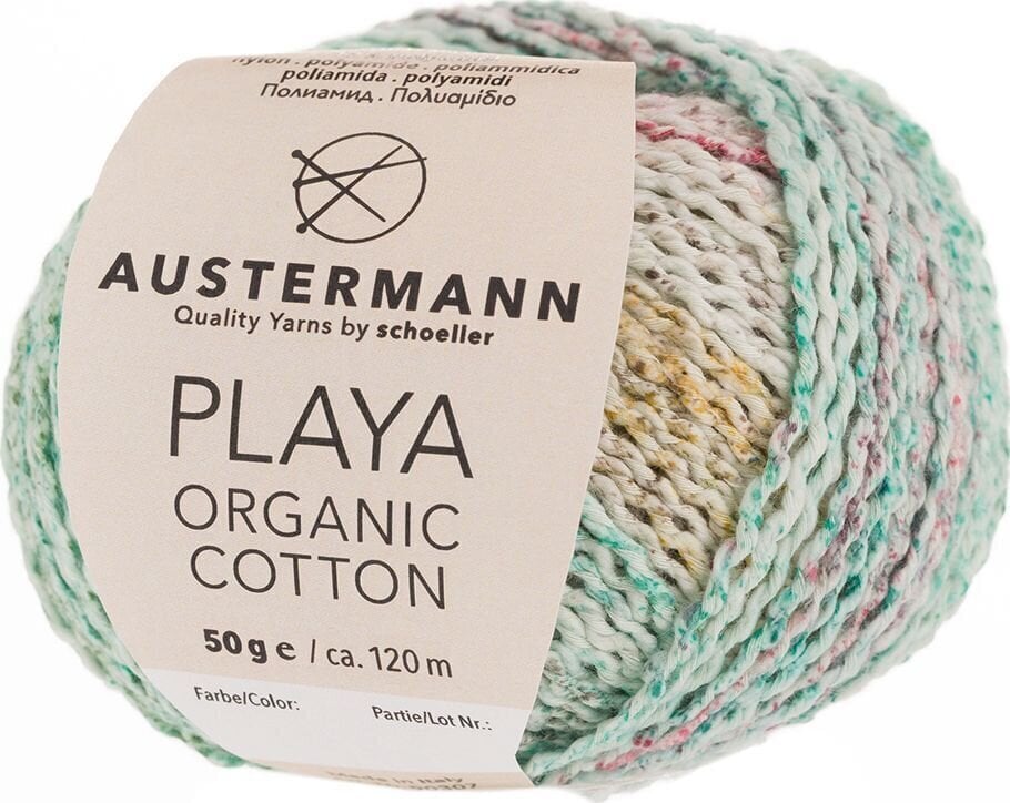Pređa za pletenje Austermann Playa Organic Cotton 90307-06 Seagrass Pređa za pletenje