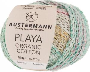 Knitting Yarn Austermann Playa Organic Cotton 90307-06 Seagrass Knitting Yarn